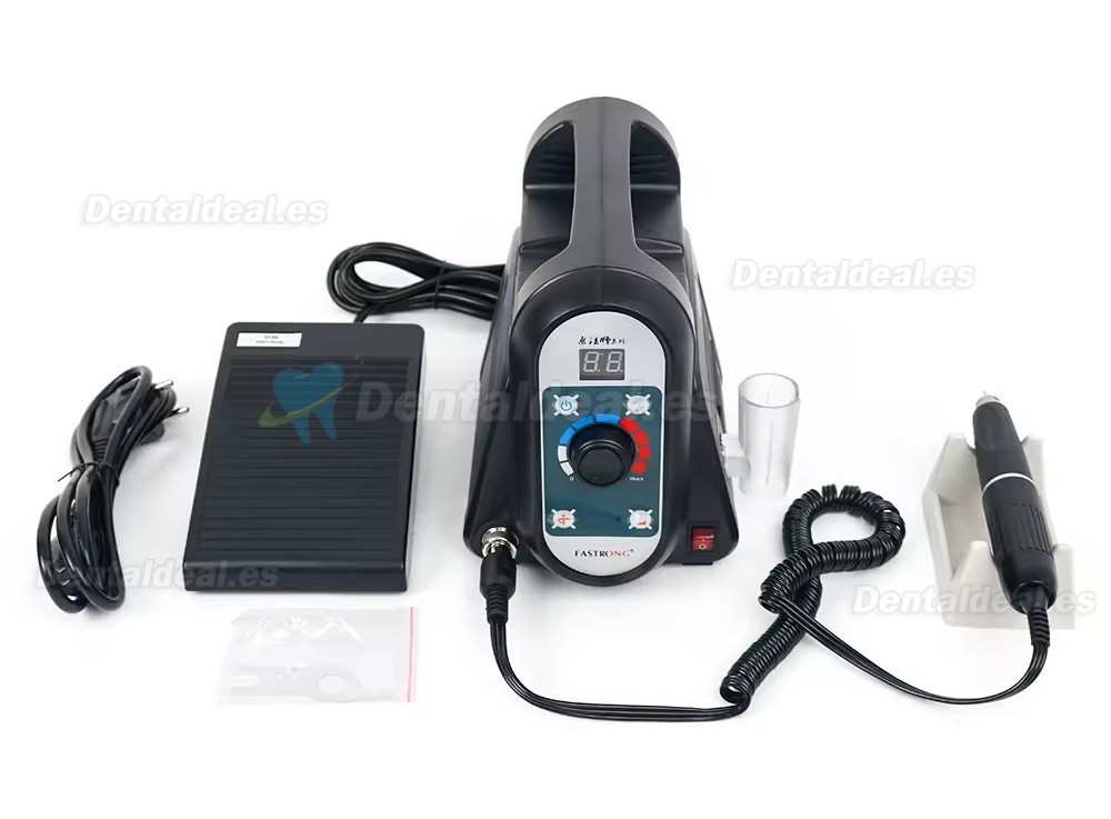 FASTONG S300 Micromotor Laboratorio Dental 50000RPM con Pieza de Mano Pulido